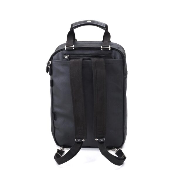 QWSTION DAYPACK ORGANIC JETBLACK BACK 2