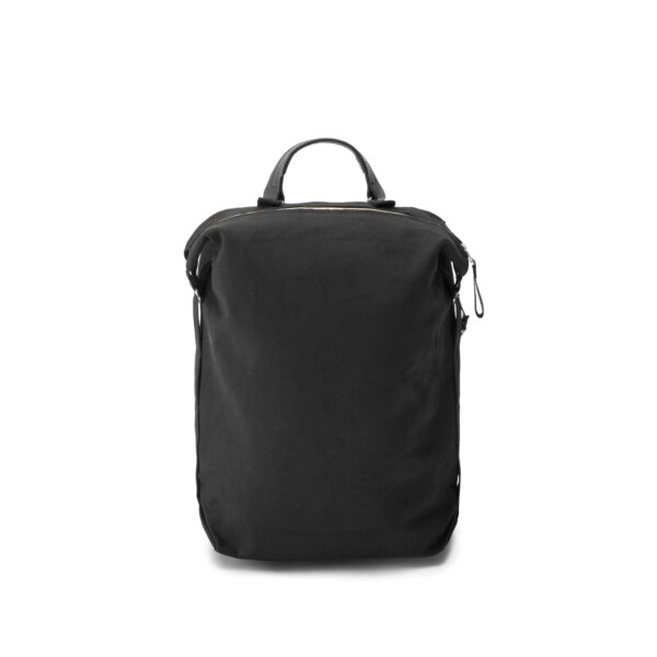 qwstion bananatex zip pack all black front