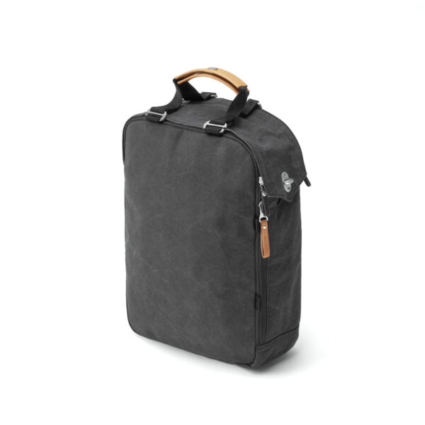 qwstion day pack organic washed black 3d
