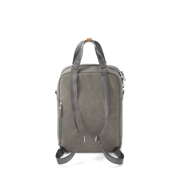 qwstion small pack organic washed grey back