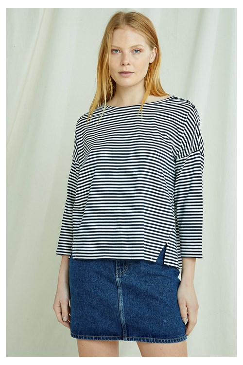 People Tree Roma Stripe Top 1 People Tree stripe top