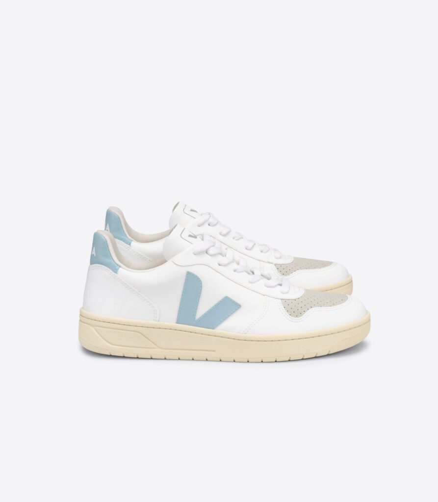 veja v10 white steel butter sole