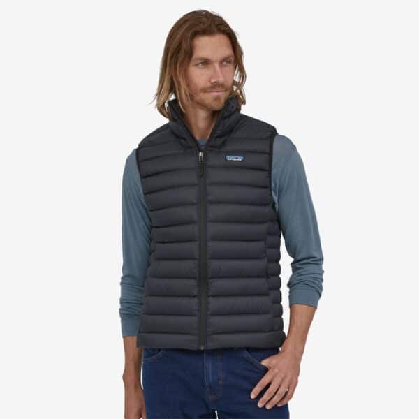 down sweater vest