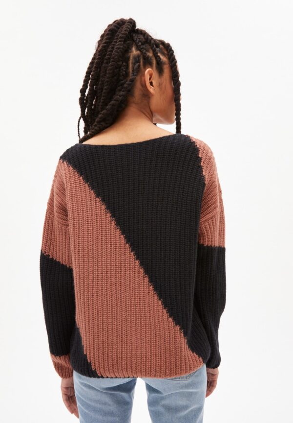 saadie striped copper glow black 02