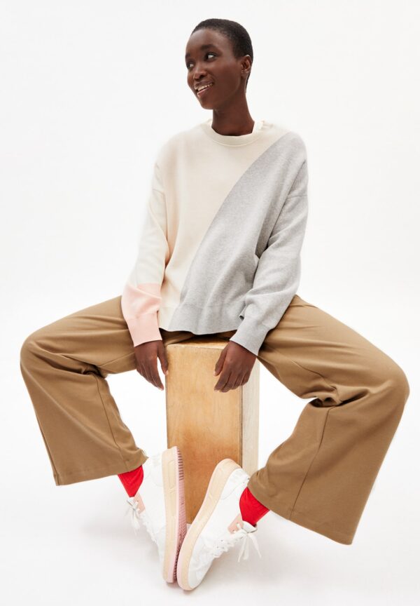 yumbaa colorblock undyed grey melange 04