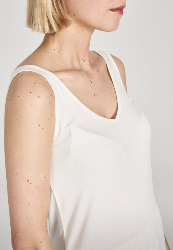 Top VICTORIA aus TENCEL Lyocell Top GB1411 Undyed Tencel
