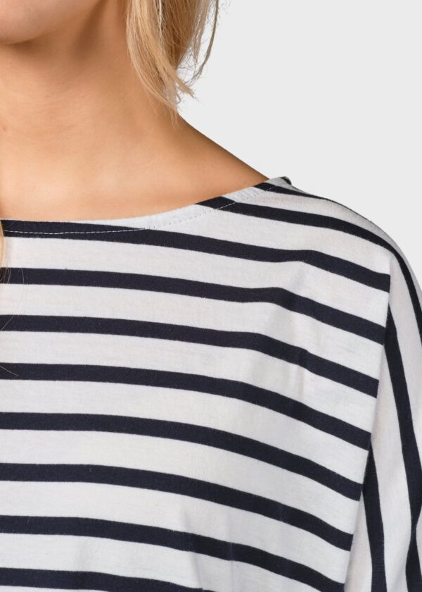 Emma striped tee T Shirts KC318 Cream navy