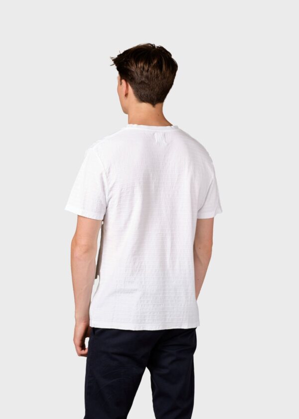 Lauge tee T Shirts KC1015 White