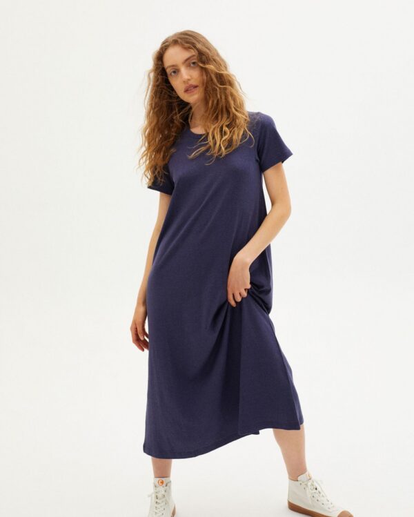 vestido oueme hemp navy 1