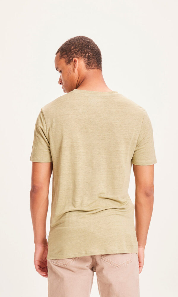 ALDER linen t shirt T shirts 10373 1246 Sage light dusty green