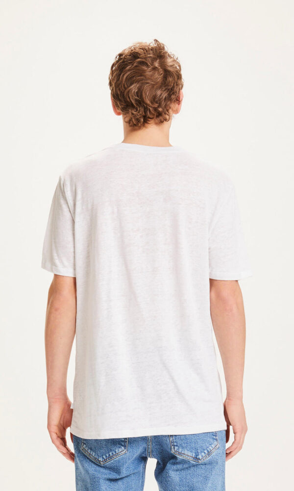 ALDER linen tee T shirts 10373 1010 Bright White