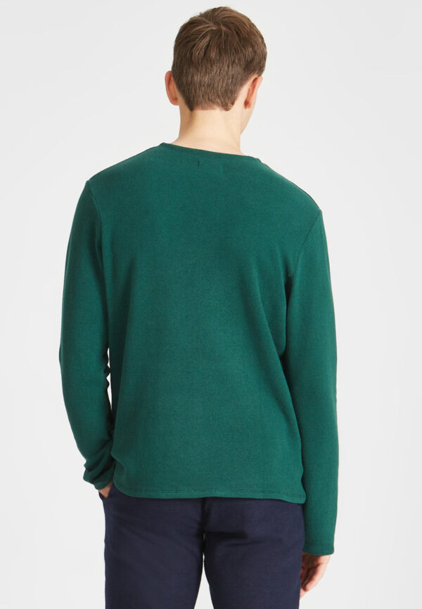 Sweater IAN aus recycelter Baumwolle Sweater GB1289 Cedar Green