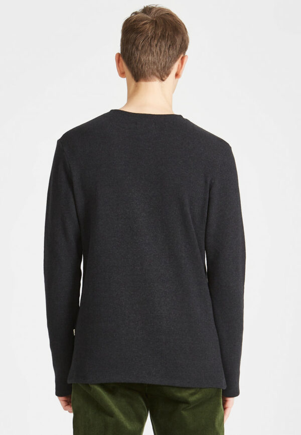 Sweater IAN aus recycelter Baumwolle Sweater GB1289 Dark Grey