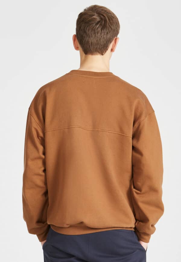 Sweater CEDRIC aus Bio Baumwolle Sweater GB1489 Caramel Brown