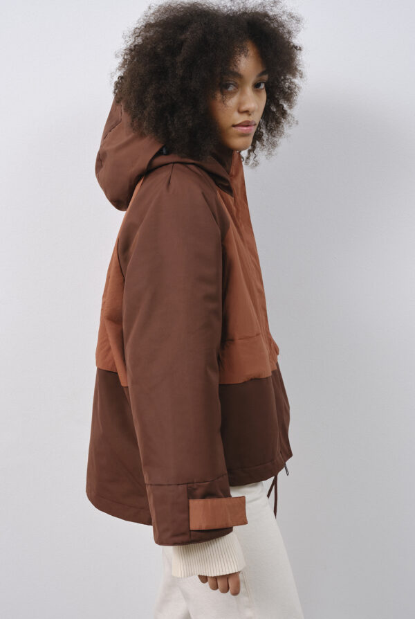 223 EMBASSY OF BRICKS AND LOGS OSLO UTILITY JACKET TRUFFLE BISQUIT 06