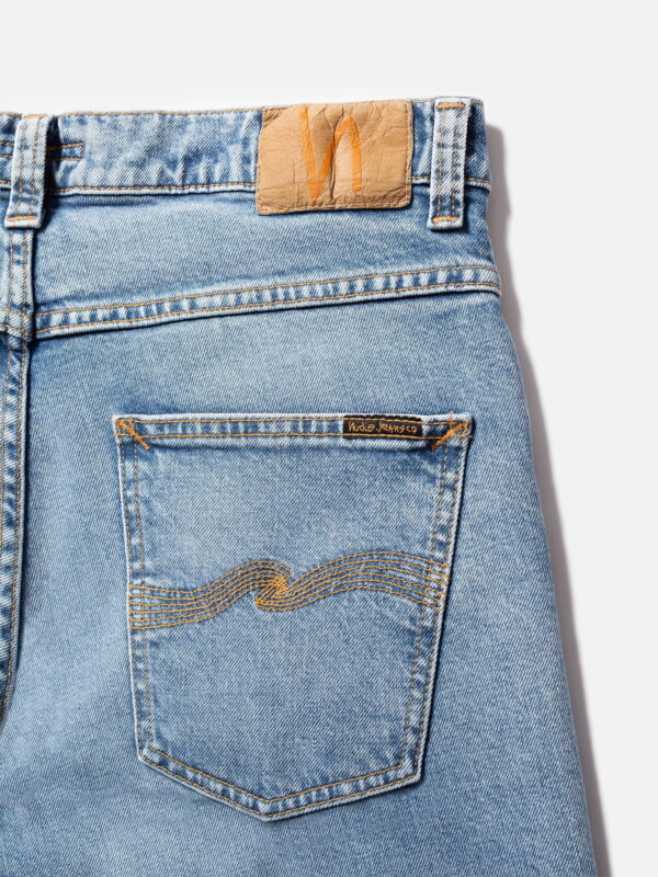 Grim Tim Worn Pale Blue 114204 1336 nudie