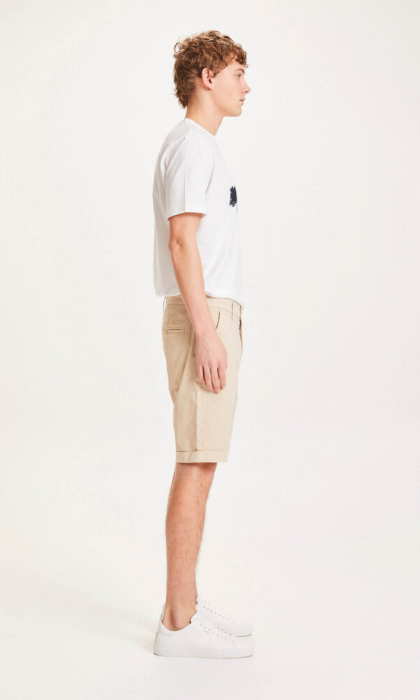 CHUCK regular chino poplin shorts Shorts 50207 1228 Light feather gray