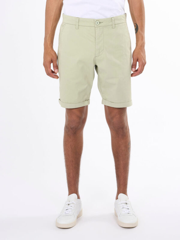 CHUCK regular chino poplin shorts Shorts 50207 1380 Swamp