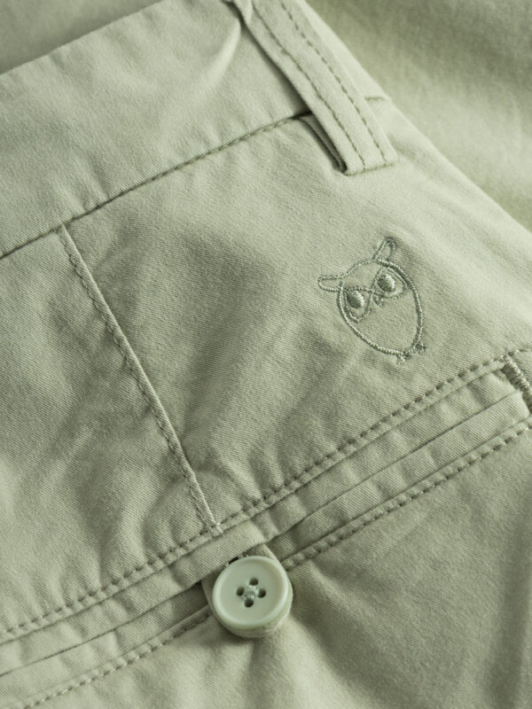 CHUCK regular chino poplin shorts Shorts 50207 1380 Swamp