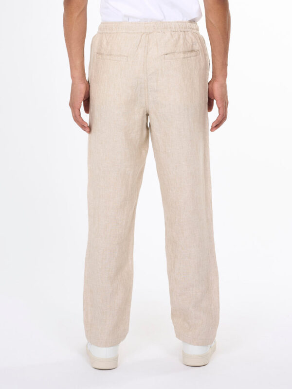Loose linen pant Pants 1070003 1228 Light feather gray