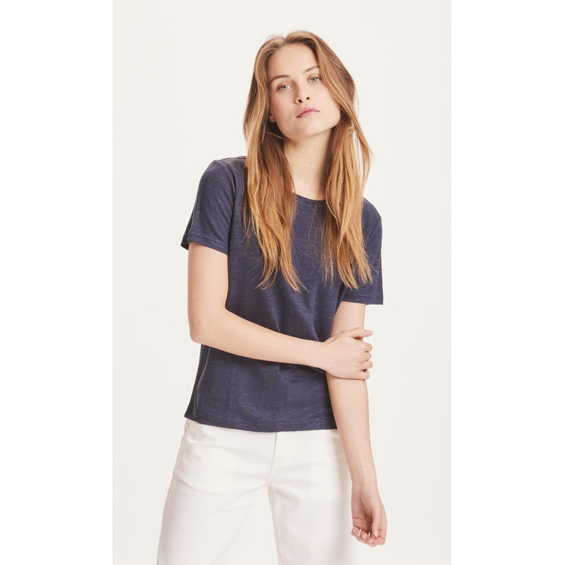 Reg linen t shirt T shirts 2010010 1001 Total Eclipse