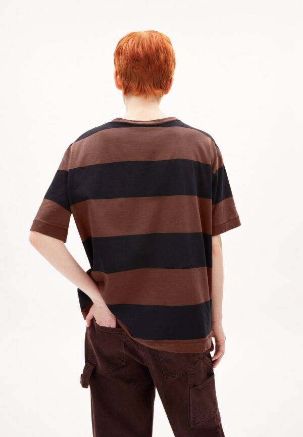 saikaa bold stripes deep brown black 02 2