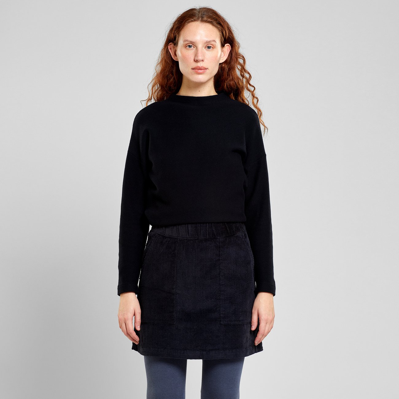 Dedicated Rock Majorna Corduroy Schwarz 1 majorna