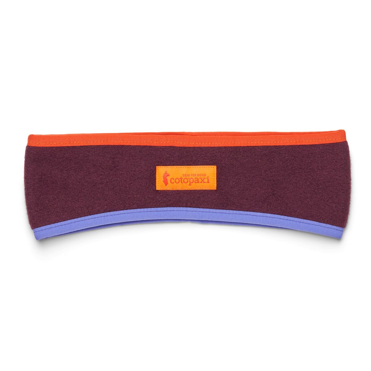 Cotopaxi Teca Fleece Headband Wine 3 headband
