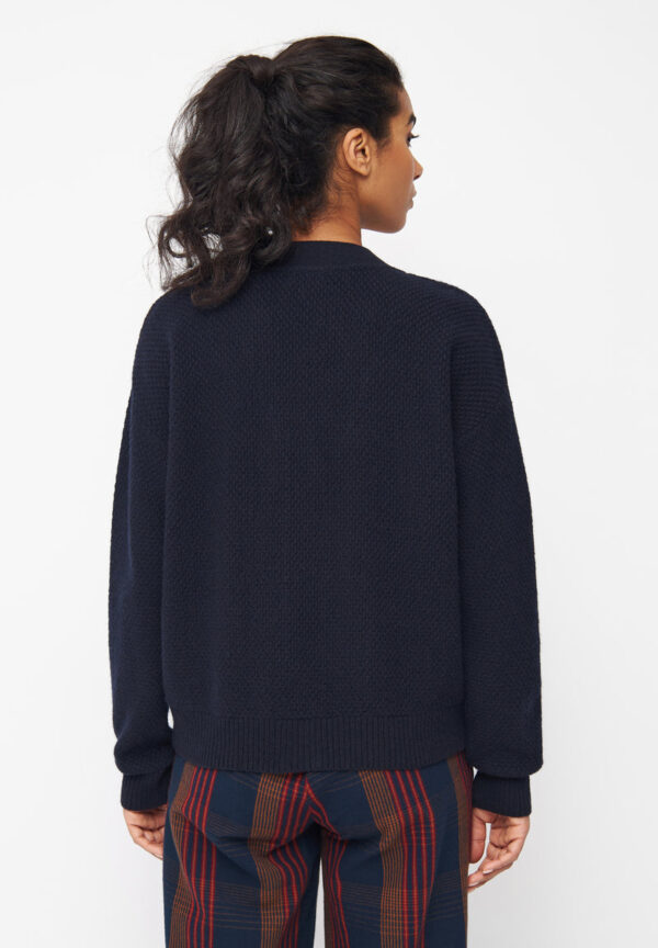 Cardigan ADORA aus recycelter Wolle Cardigan GB1628 Midnight Blue