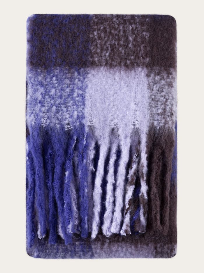 knowledge cotton purple scarf