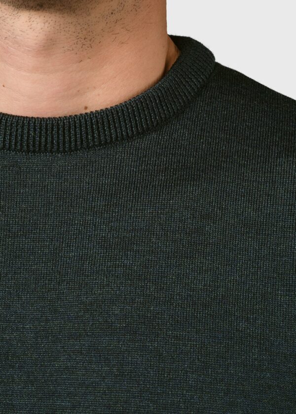 Mens basic merino knit Knitted sweaters KC1453 Olive