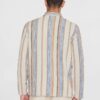 Knowledge Cotton Apparel Regular Woven Striped Overshirt