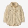 retro pile shacket